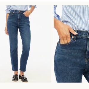 J Crew Classic Vintage fit women’s Jeans raw hem 26